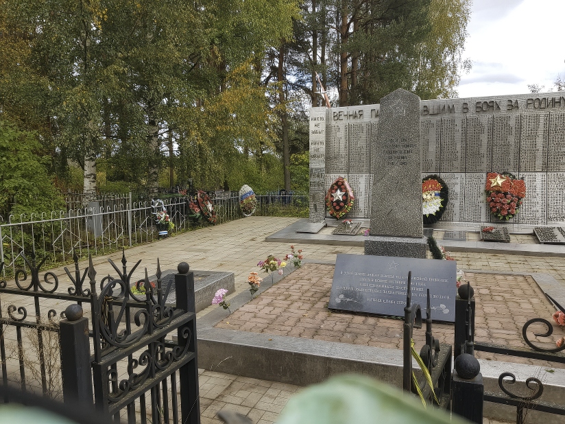 ВОИНСКОЕ ЗАХОРОНЕНИЕ БМ д. Бор  № 35